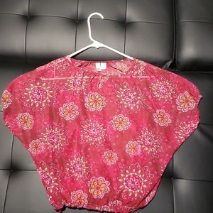 Route 66 Girl's Pink Blouse (Size XL (14/16))
